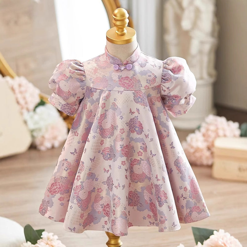Baby Communion Dress Girl Birthday Cheongsam Flower Girl Dress