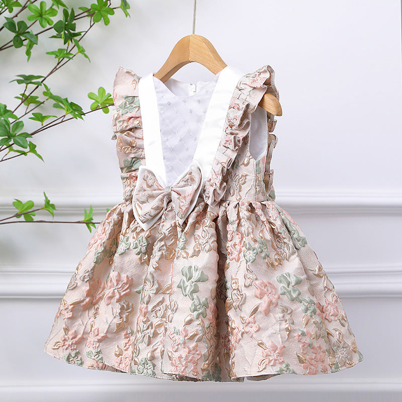 Cute Baby Girl Birthday Princess Dress Flower Girl Wedding Dress