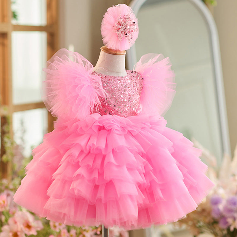 princess dress for toddler birthday Girls deluxe Cinderella/ Princess party/ tutu 5 Years (120cm) 64 25.20 60 23.62 85 33.46 5 Princess Dresses & Gowns