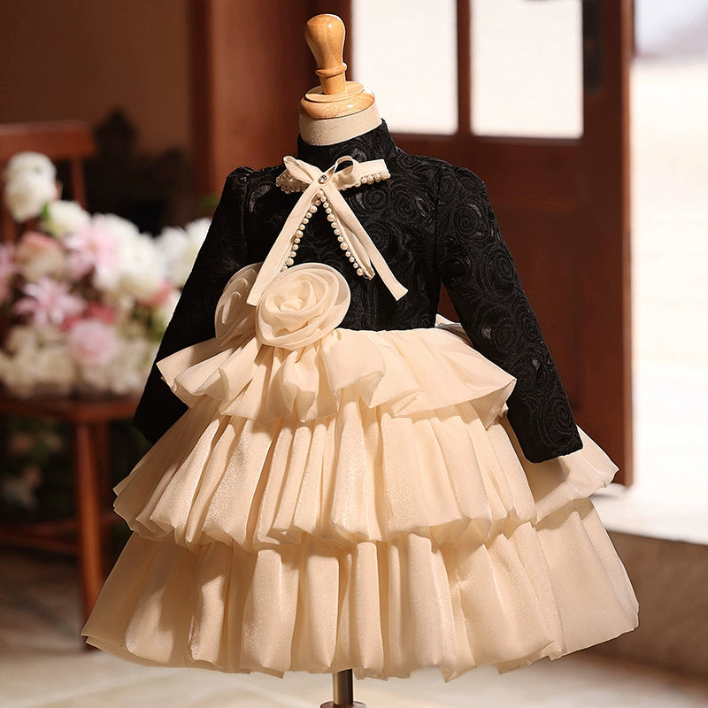 Flower Girl Christmas Dress Black Puffy Dress Toddler Birthday Page marryshe Flower Girl Christmas Dress Black Puffy Dress Toddler Birthday Page marryshe