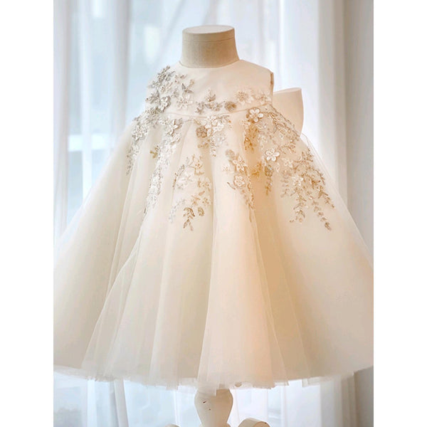 Cute Baby Birthday Dress Girl Fluffy Princess Dress