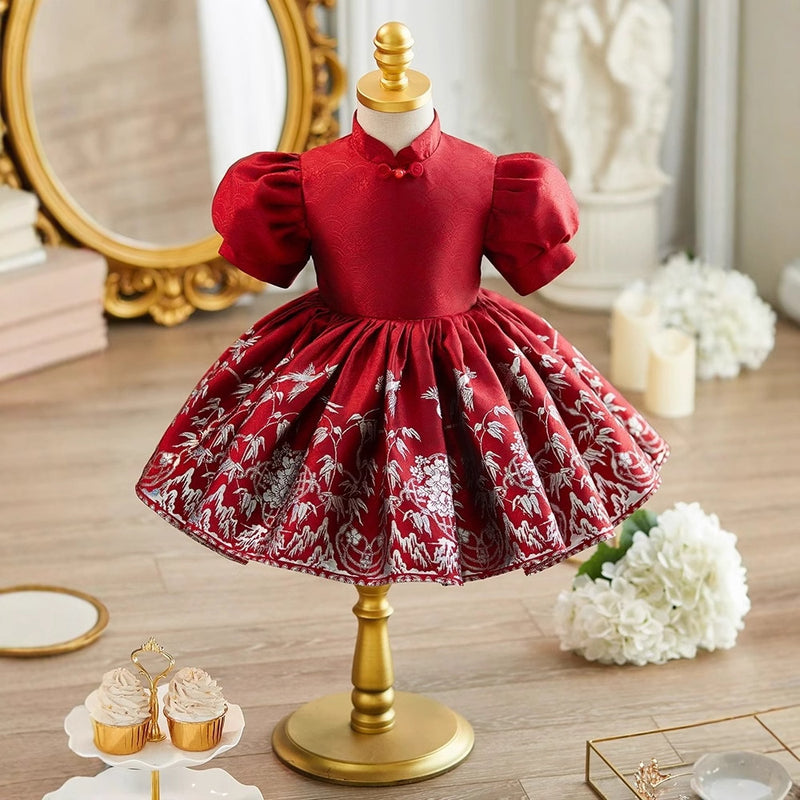 Girls' Birthday Dresses Girls' New Year Dresses Children's Christmas Dresses