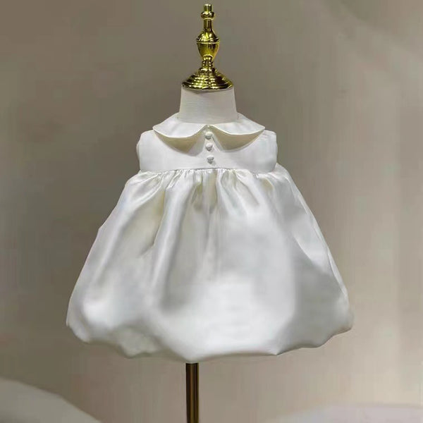 Cute Baby Girls Christening Dress Toddler Birthday Party Princess Dress