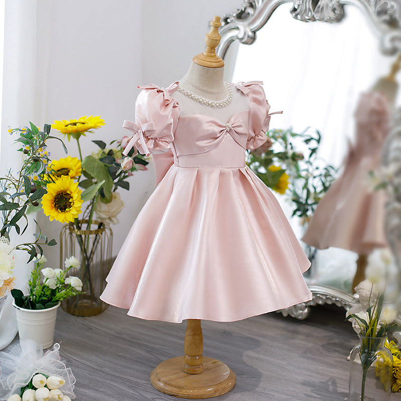 Children's Birthday Princess Dress Flower Girl Wedding Puffy Dress