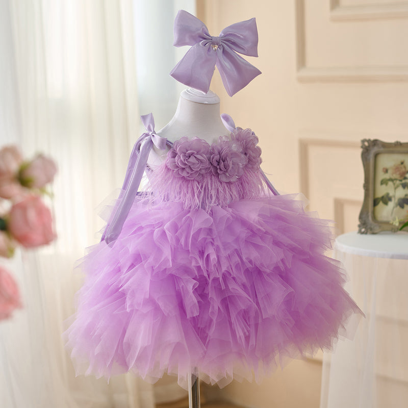 Girls Communion Princess Dress Baby Girl Birthday Dress