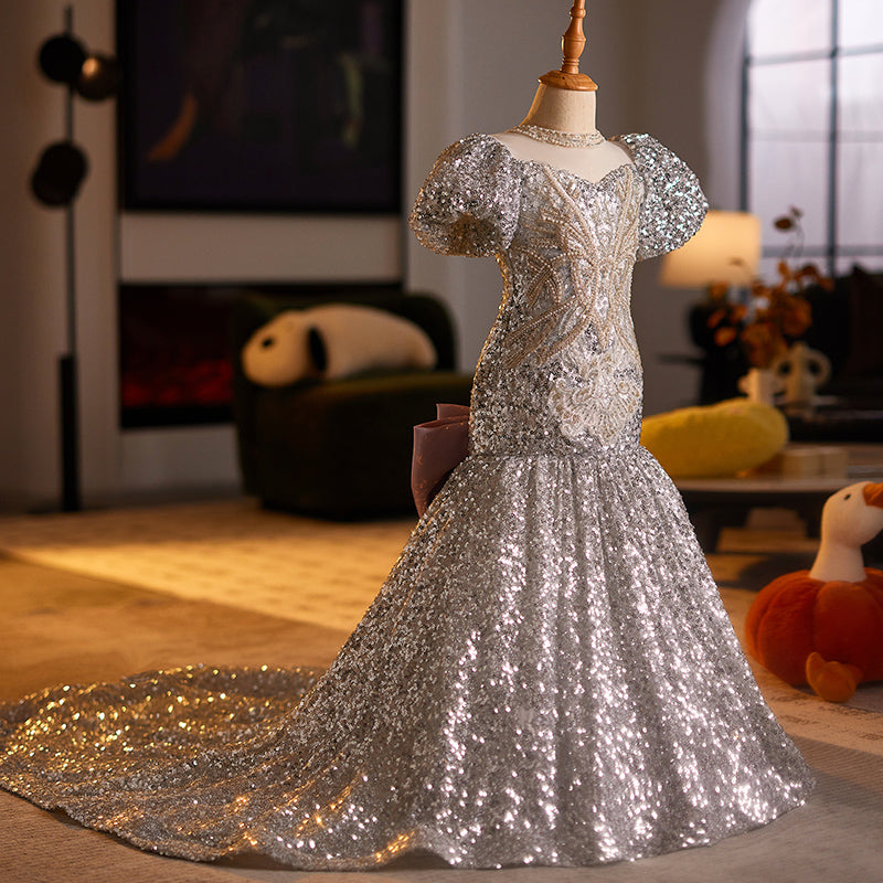 Girls Birthday Ball Gown Mermaid Dresses Girls Party Evening Dresses Girls Birthday Ball Gown Mermaid Dresses Girls Party Evening Dresses