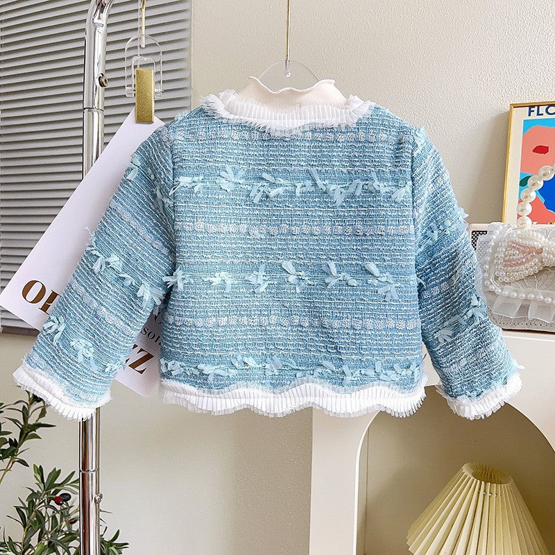 Cute Girls Two-piece Cardigan Jacket