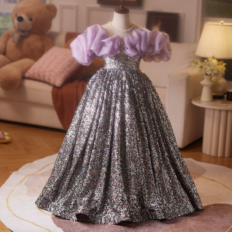 Girls' Elegant Birthday Dresses Children's Pageant Dresses Girls' Prom Dresses