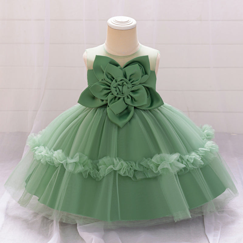 Cute Baby Communion Dress Flower Girl Princess Dress