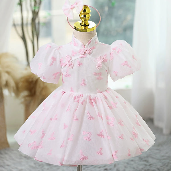 Girls Cute Birthday Party Dress Flower Girl Wedding Princess Dress