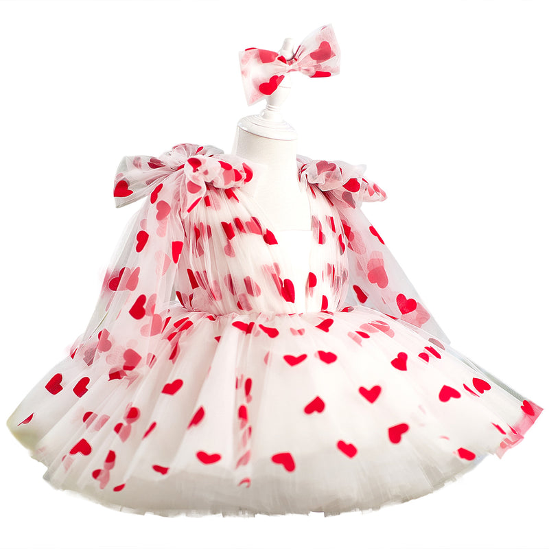 New Children's Party Princess Dress Cute Girls Birthday Dress
