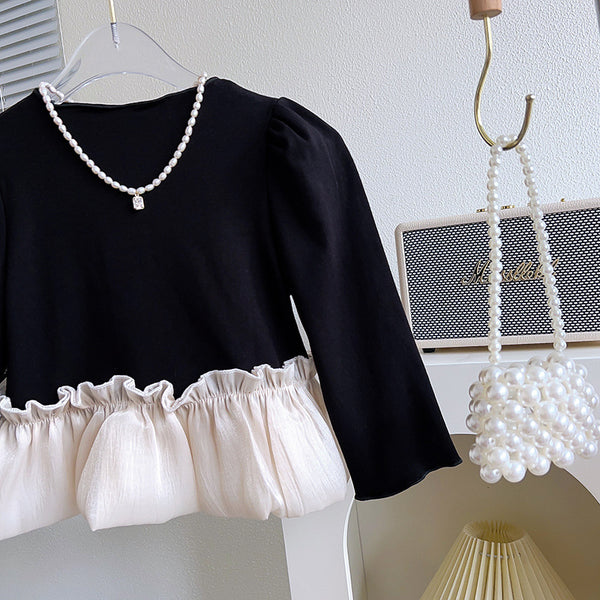 Black Long-sleeved Sweater