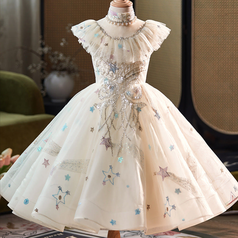 champagne white color dress Champagne One And Only Satin Dress