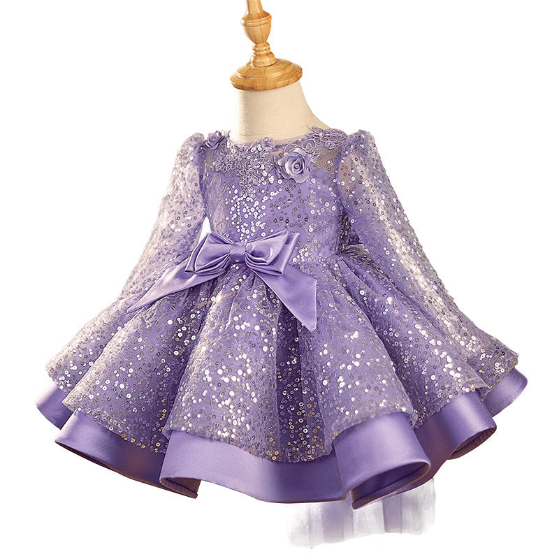 Girls Pageant Birthday Princess Dress Flower Girl Dresses
