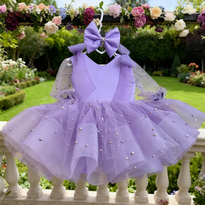 Children's Birthday Dress Girls' Communion Princess Dress Flower Girl Dress
