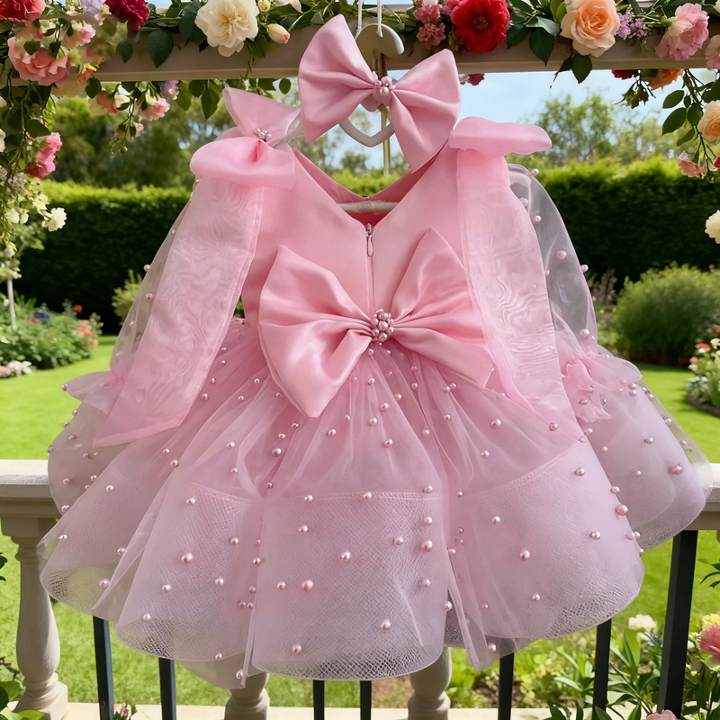 Children's Birthday Dress Girls' Communion Princess Dress Flower Girl Dress
