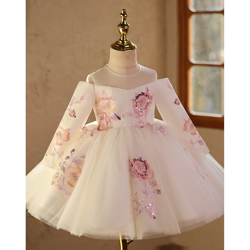 Girls' Birthday Dresses Flower Girl Wedding Dresses Children's Party Princess Dresses