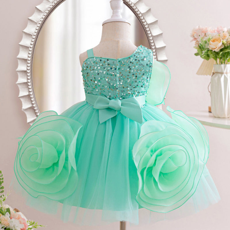 Flower Girl Wedding Princess Dress Baby Girl Birthday Dress