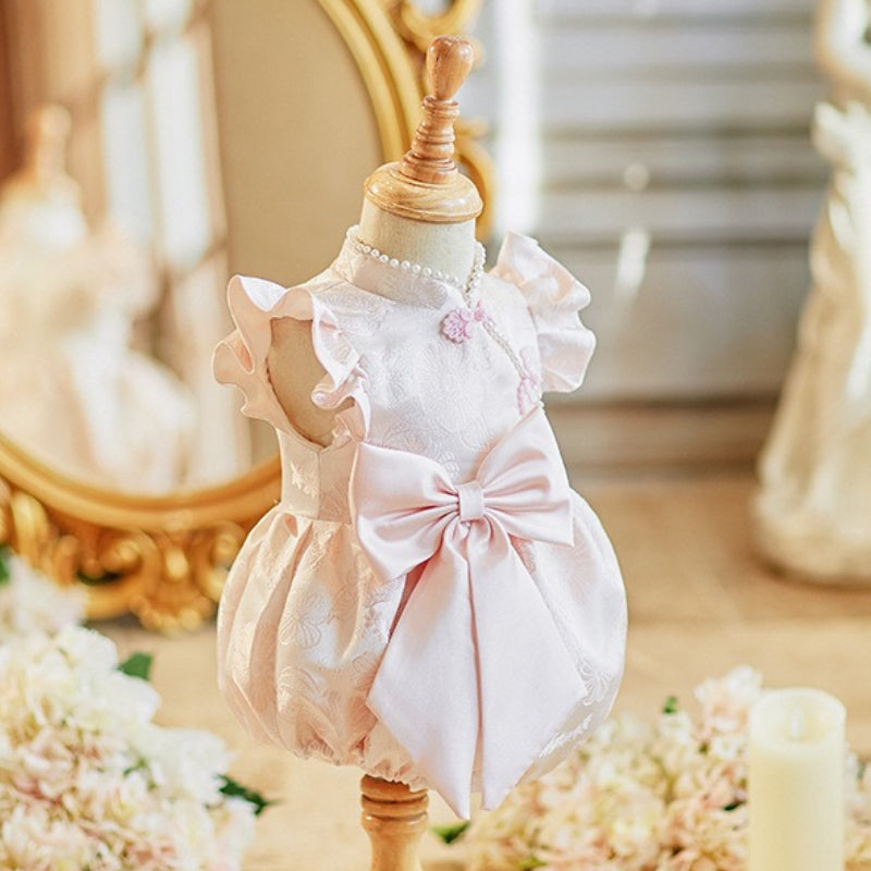 Baby Girl Pink Dress Toddler Communion Dress Baby Birthday Dress