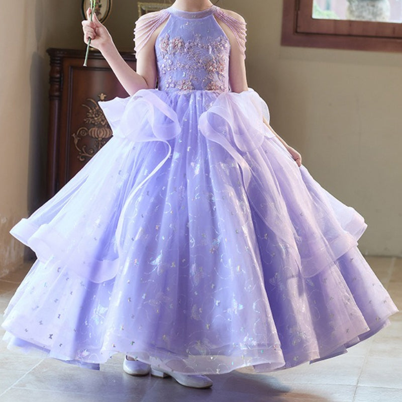 Girls' Prom Dresses Flower Girl Wedding Princess Dresses Girls' Birthday Dresses