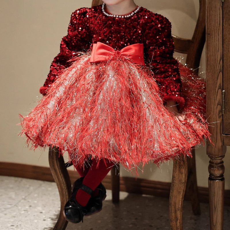 Girls Christmas Dresses Girls Prom Dresses Baby Birthday Princess Dresses