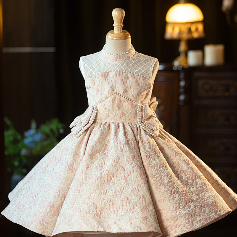 Girls Birthday Princess Dress Children Sleeveless Party Dress