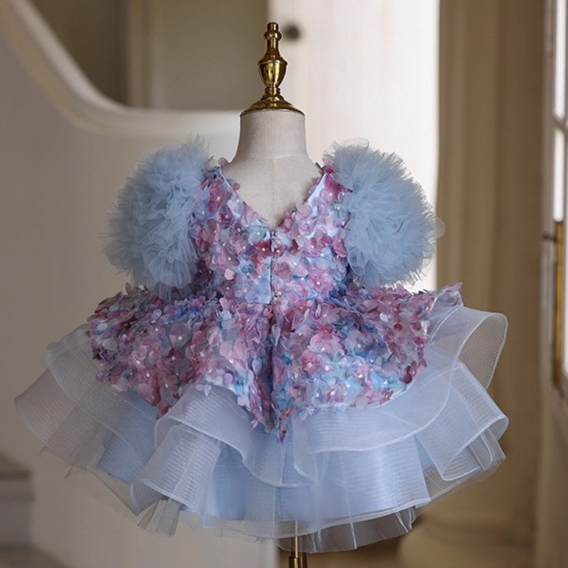Girls Party Dress Children's Birthday Princess Dress Flower Girl Dress