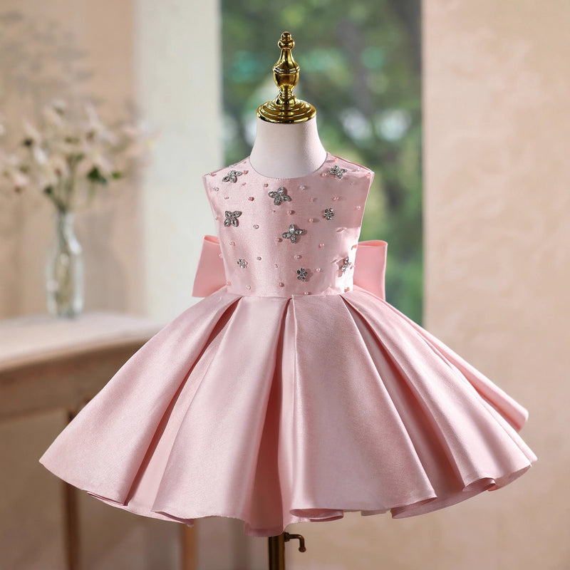 Girls Pageant Dress Flower Girl Wedding Dress Girl Birthday Princess Dress