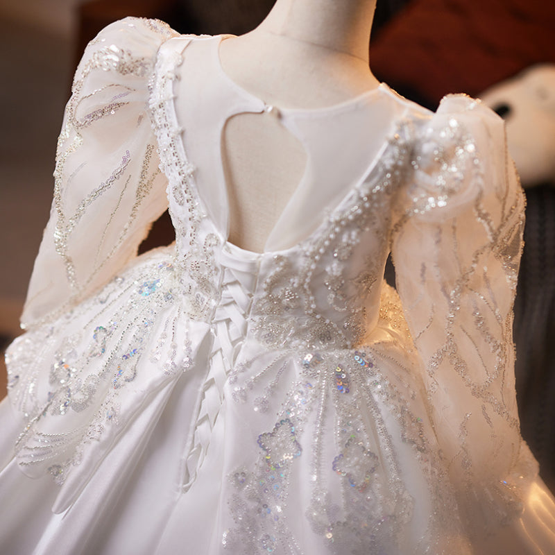 Children's Elegant Wedding Princess Dress Girls Party Dress