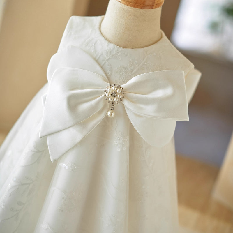 Baby Communion Dress Girl Birthday Princess Dress Flower Girl Wedding Dress