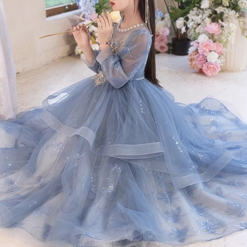 Children's Ball Gowns Girls Birthday Princess Dress Flower Girl Dress