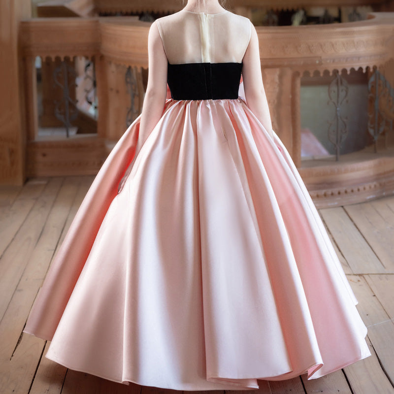 teenage prom dresses Girls Prom Dresses Girls Beauty Pageant Princess Dresses, Pink / 5-6 Years (130cm)