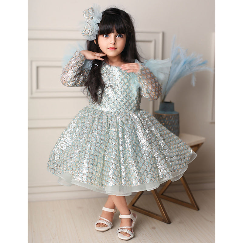 silver christmas dress girls Amazon.com: HYGLJL Silver Sequin Pageant Dress for Girls Puffy High Low Flower Girl Dress Toddler Prom Birthday Party Ball Gowns: Clothing, Shoes & Jewelry