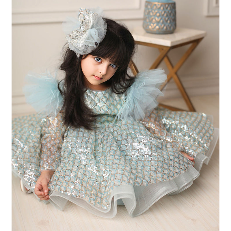 Girls Christmas Dresses Girls Formal Dresses Toddler Birthday Party Dresses, Green / 1-2 Years (90cm) Girls Christmas Dresses Girls Formal Dresses Toddler Birthday Party Dresses, Green / 1-2 Years (90cm)