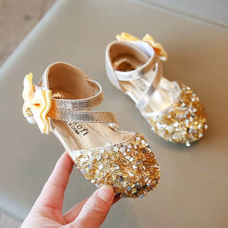 New Girls' Sequined Princess Shoes