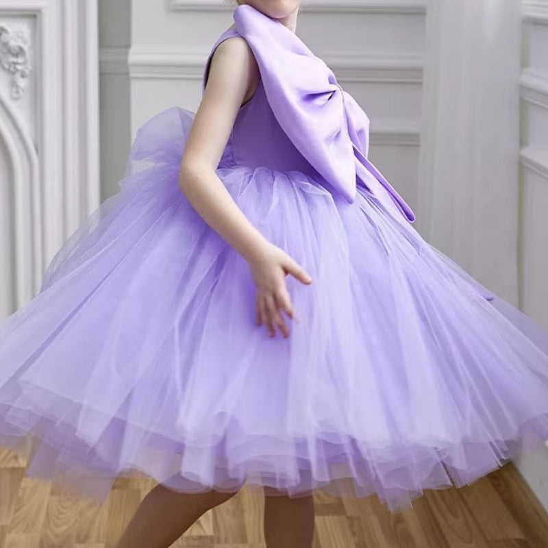Children's Party Dress Girls Birthday Princess Dress Toddler Communion Dress