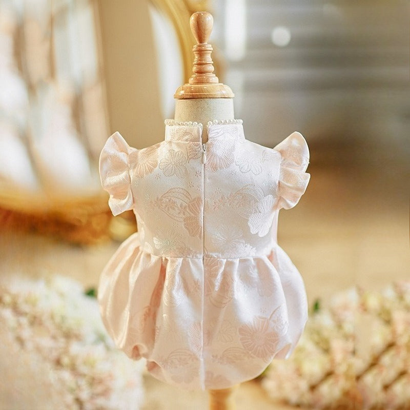 Baby Girl Pink Dress Toddler Communion Dress Baby Birthday Dress