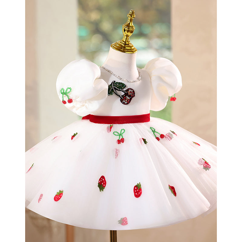 Girls' Birthday Princess Dress Flower Girl Wedding Dress Girls' Communion Dress