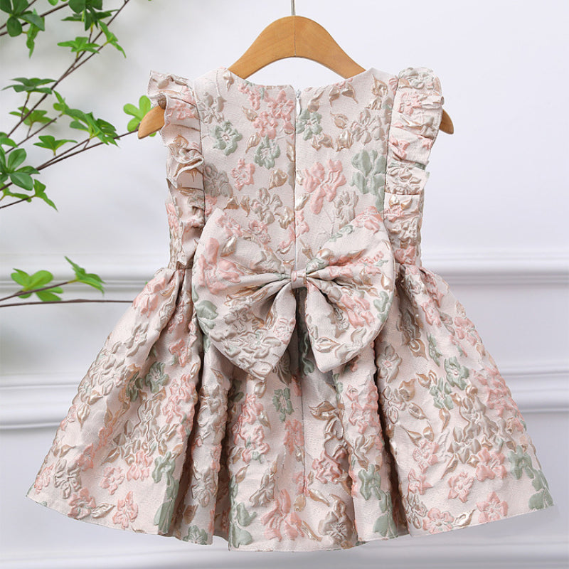 Cute Baby Girl Birthday Princess Dress Flower Girl Wedding Dress