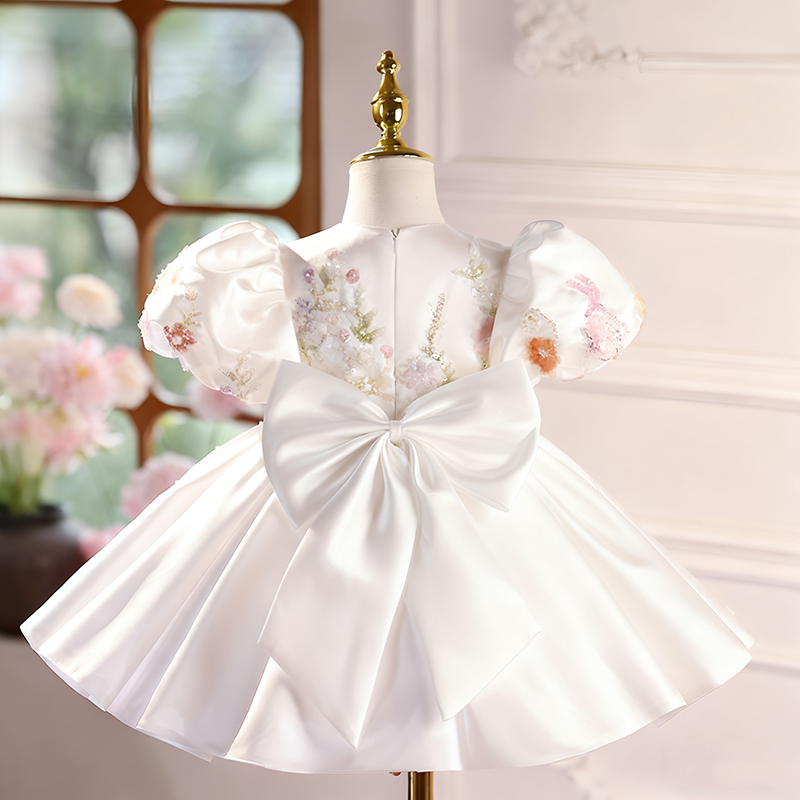 Girls Communion Dress Flower Girl Wedding Dress Girls Birthday Princess Dress