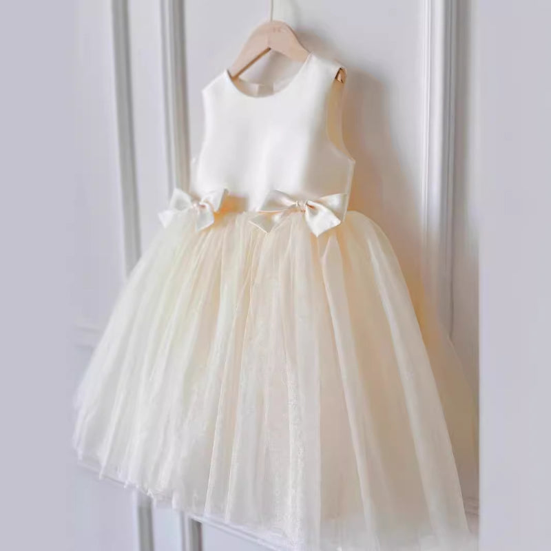 Elegant Baby Girl Tulle Puff Princess Dress Toddler Formal Dresses