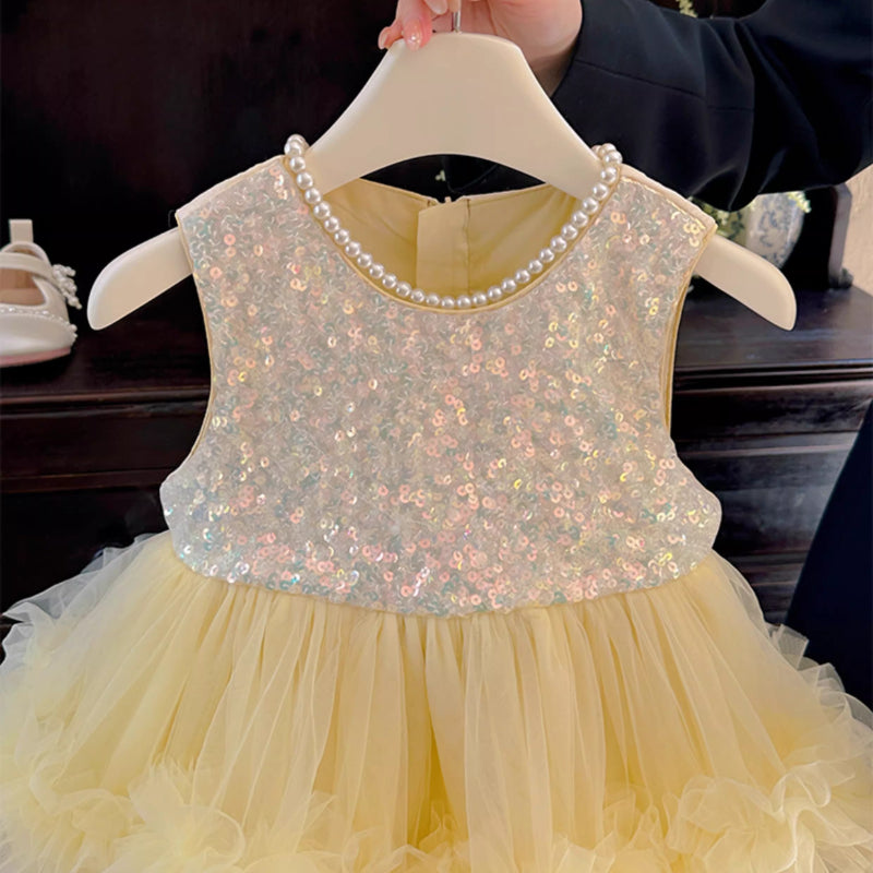 Flower Girl Dresses Girl Cute Sequin Dresses Girls Princess Dress – marryshe Flower Girl Dresses Girl Cute Sequin Dresses Girls Princess Dress – marryshe