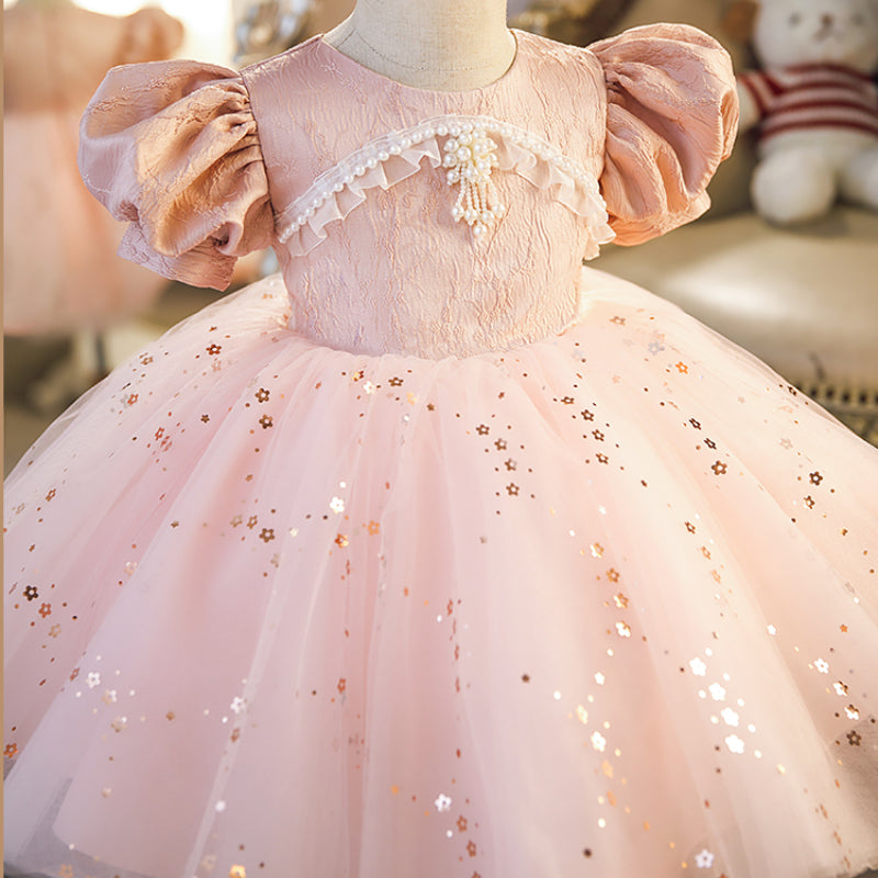 High-end Wedding Baby Girl Dress Birthday Party Dress