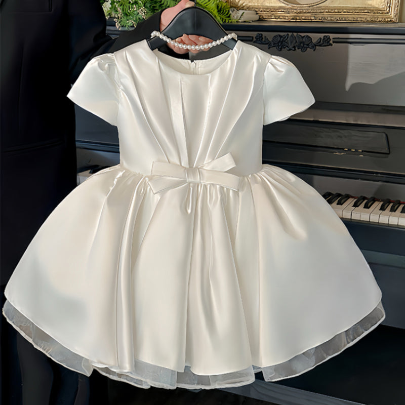 Girls White Communion Dress Baby Girl Birthday Dress