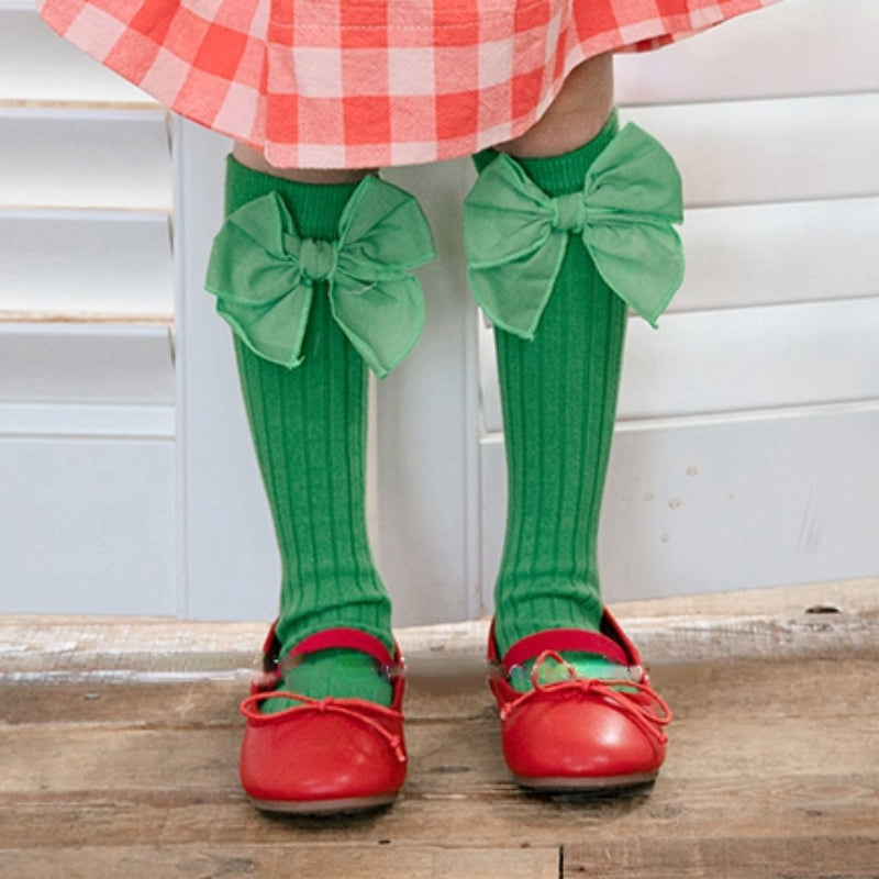 Baby Girl Lace Bow Knot Princess Straight Socks