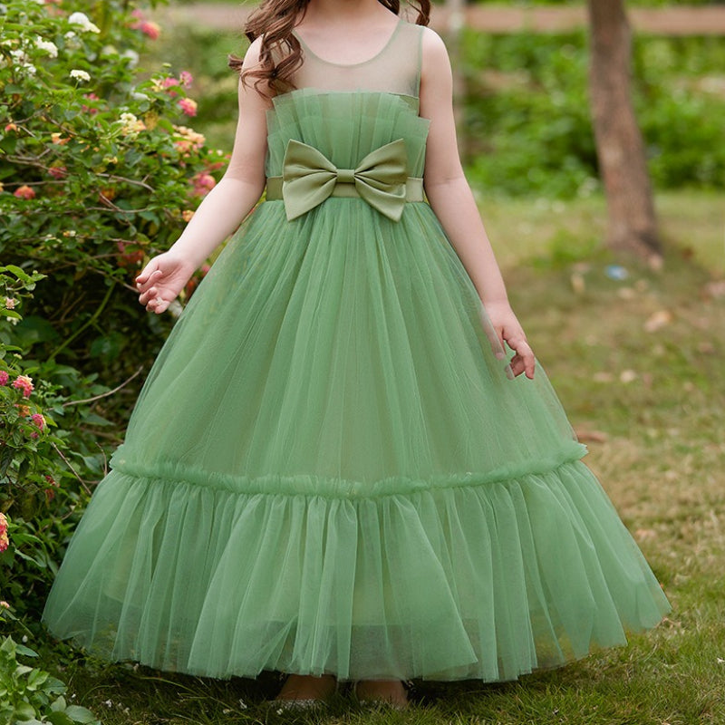 Children's Ball Princess Dress Girl Birthday Dress Flower Girl Wedding Dress