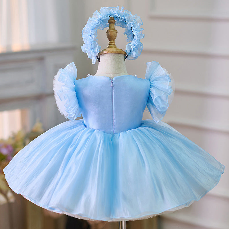 Cute Baby Girl Puffy Christmas Dress Toddler Birthday Party Princess marryshe Cute Baby Girl Puffy Christmas Dress Toddler Birthday Party Princess marryshe