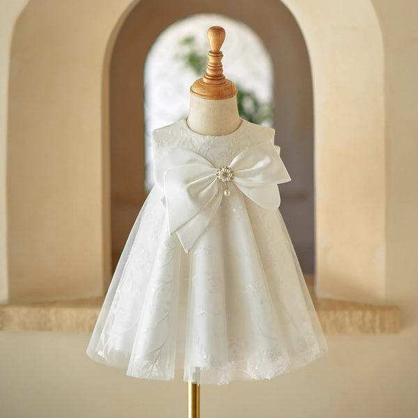 Baby Communion Dress Girl Birthday Princess Dress Flower Girl Wedding Dress