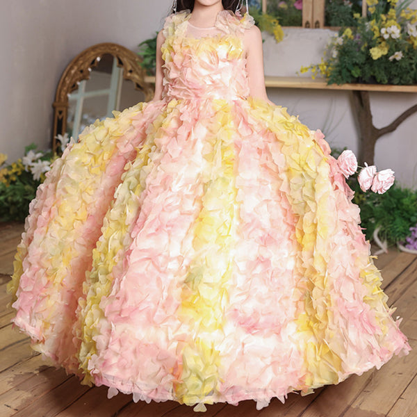 Girls Birthday Dress Children's Party Puffy Princess Dress