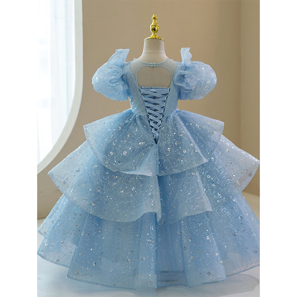Toddler Christmas Dress Girl Birthday Puffy Dresses Flower Girl Dresses